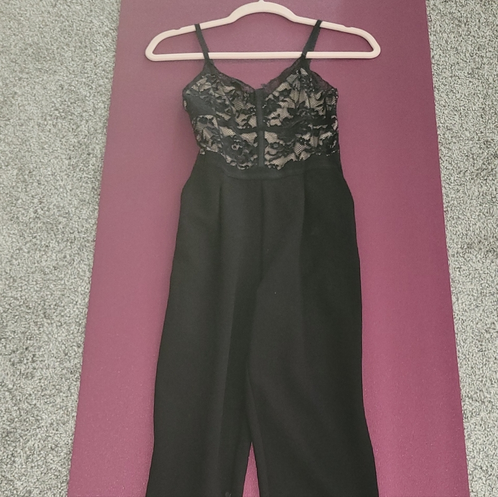 Black Size 0 Express Jumpsuit